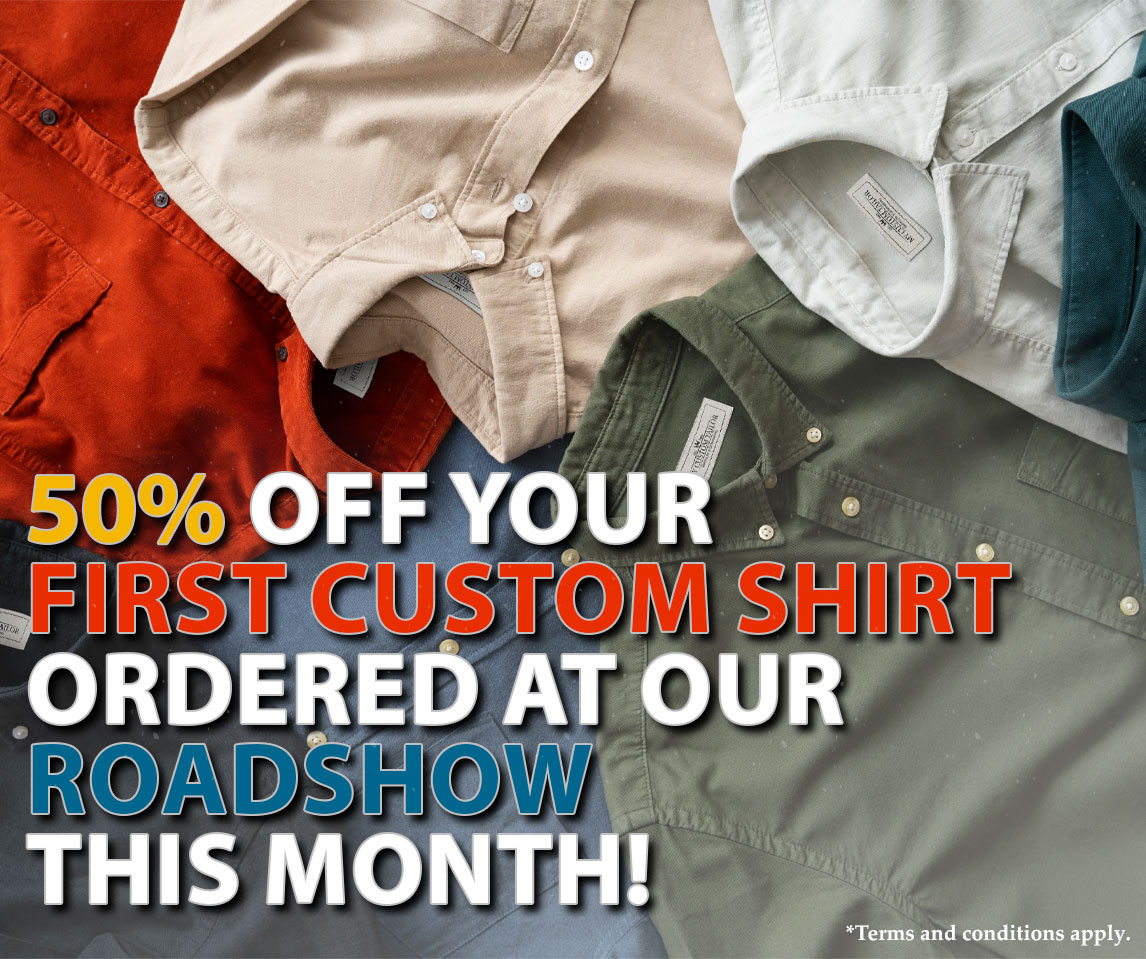 custom tailor made shirts for men and women