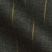 Italian 120s Super Wool by Daniel Zoff in Contrast Bankers Stripes