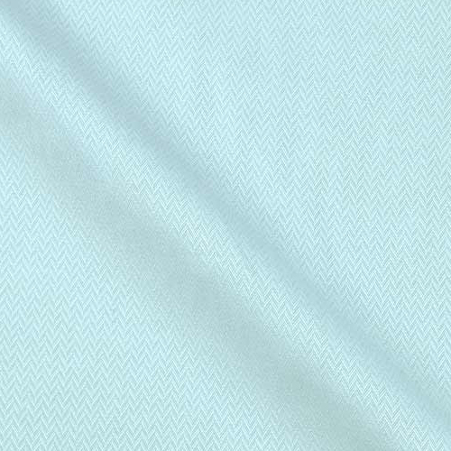 Superfine Sea Island Cotton in Bold Herringbone