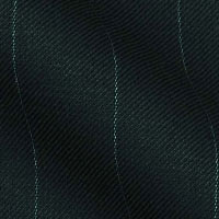 180s Italian Wool Blend Fabric From Gold Collection in Wide Pinstripes