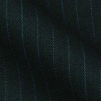 180s Italian Wool Blend Fabric From Gold Collection in Classic Pinstripes