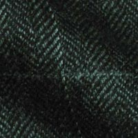 Heavyweight All Wool Winter Fabric in Herringbone Tweed with Windowpane
