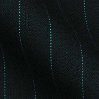 Superfine Wool and Cashmere Suiting by Viggo Torrini in 1/2 inch Pinstripe on Herringbone weave
