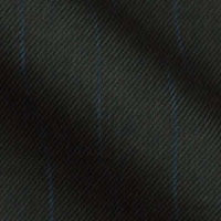 Super 130s Wrinkle Resistant Easy Care Worsted Italian Wool Bankers Stripe  in Soft Contrast