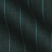 Exclusive Design Chalk Stripe in Contrast Colours by Gianni Marco in Super 120s Italian Wool