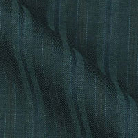 Super Fine 140 s Italian Wool & Cashmere From The Grand-Heritage by Luigi Vittorio In Two Tone Alternate Band Stripe