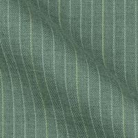 Super Fine 140 s Italian Wool & Cashmere From The Platinum Collection by Enrico Santo In Classical Quarter Inch Stripe