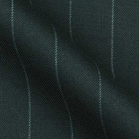 Micro Lite Class Super 120s Italian Wool and Cashmere in Bold Chalk Stripe