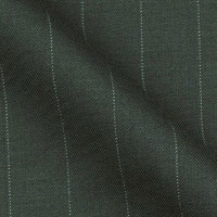 Super 120 wool and Cashmere by Luciano in Chalk Stripe