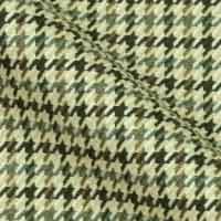 Heavyweight wool blend in Houndstooth