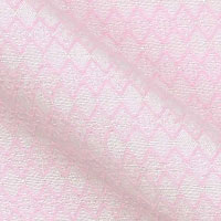 Pure Sea Island Cotton in Tone On Tone Diamond Net Pattern
