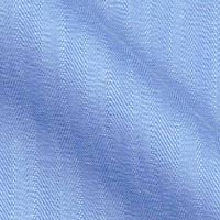 High Thread Count Sea Island Cotton Fabric in Herringbone