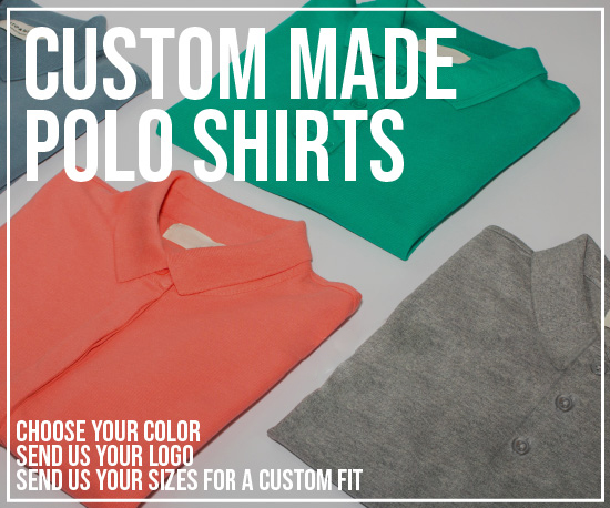 Custom made Polo shirts