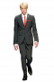 Mens Wool Silk Suit