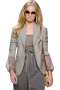 Featuring adorable lower pockets with cute flaps and a shawl collar lapel, these hip length formal jackets are perfect for interviews, formal gatherings and daily office work. With one front button to close, these custom-made blazers with surgeons sleeves, define line silhouettes. Wear with custom suit pants for a perfect formal look and custom dresses for a semi-formal party look.