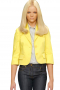Womens Handmade Yellow Jackets For Office