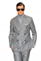 Mens Modern Double Breasted Suit