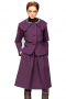 Womens Handmade Purple Skirt Suits