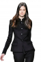 Womens Custom Made Pant Suits In Black