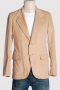 Custom Tailored Casual Tan Mens Sports Coat