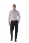 Comfort fit Three Button Men Suit - This two piece suit is as edgy as it is elegant. Tailored to a comfortable fit, this fresh three button suit features flap pockets, notch lapel, lightly padded shoulder with pleated pants.