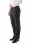 This Athletic fit custom made black tuxedo features a slim cut, versatile one button fit, besom pockets, notch lapel, and a lightly padded shoulder for a sharp, well-defined appeal with plain front pants.