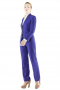 Royal Blue Pant Suits Custom Made For Women