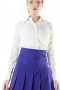 Royal Blue Handmade Skirt Suits For Women