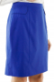 Womens Bespoke Royal Blue Formal Skirt Suits