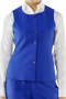 Handmade Royal Blue Vests For Working Women