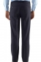 Bespoke Single Pleat Navy Men Trousers