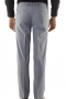 Bespoke Flat Front Grey Mens Trousers