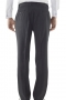 Try out this classic bespoke men's pair of luxury Italian wool and cashmere flat front suit pants. This sharp custom made suit pants comes with front slash pockets, two back pockets, zipper fly and extended belt loops, all held up by a tailored two-point button closure waistband.