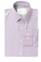 Men classic slim fit no pocket mens dress shirt with Ainsley collar plain front and Barrel cuffs
