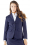 Womens Made To Measure Navy Blue Blazers