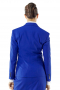 Hand Tailored Royal Blue Formal Blazers For Women