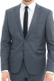 Mens Handmade Dark Grey Slim Fit Suit