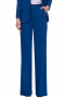 This womens custom made royal blue wool pant suit features a womens handmade jacket with 1 front close button and custom made dress pants with a flat front. The womens tailor made jacket has 4 inch wide lapels and 2 lower pockets with flaps. The mens made to order loose fit suit pants have 2 front slash pockets, a 2 point button and hook closure, a zipper fly, and hand sewn cuff hems. You can buy this womens tailor made royal blue pant suit at My Custom Tailor at super affordable rates.