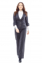 Womens Made To Order Slim Fit Flared Dress Pants