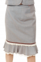 Womens Handmade Mid Calf Flared Skirt