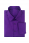 Mens Handmade Slim Fit Purple Business Shirt
