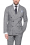 Mens Made To Order Double Breasted 2pc Suit