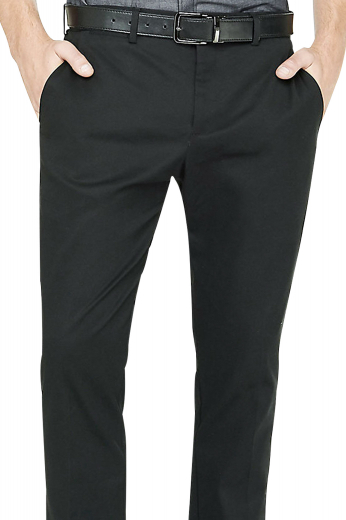 Mens made to order charcoal grey dress pants in cashmere. Perfect for interviews, board meetings, and corporate events. With extended belt loops and a 2 point button and hook closure, these dapper mens tailor made slim fit cotton pants also feature a stunning display of 2 intricately hand sewn front slash pockets, 2 back pockets, and a zipper fly. Buy these mens tailor made suit pants at My Custom Tailor to experience what true luxury feels like at the rates that you can afford. 