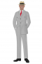 Mens Tailored Classic Two Button Suit