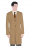 A single breasted men's hand tailored formal coat with a slim cut that is universally flattering. This vintage coat also features a stunning three-button design, notch lapel, center vents, standard welt pockets and flapped lower pockets. 