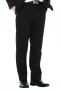 This is a must buy mens custom made black suit in gabardine wool. It consists of an iconic mens slim fit custom pant and a stellar mens bespoke suit jacket. The mens bespoke suit pant has features like slash front pockets, extended belt loops, and a two point button and hook closure. The mens tailor made blazer is carefully fabricated to flaunt a slim cut fitting with 2 front close buttons, 2 lower flapped pockets, and 1 upper welt pocket. Order online at My Custom Tailor to flaunt a dapper look at work.