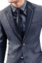 Mens Slim Fit Grey Tuxedo Jacket