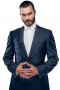 This must buy mens handmade cashmere wool blazer in denim blue is an ideal golf jacket that also serves the purpose of an elegant mens bespoke blazer for meetings and interviews. It has a stylishly designed centre vent that makes it look a great deal more stunning in combination with the upper welt pocket and 2 lower flap pockets that it boasts on a slim cut fit. This made to order mens sports jacket in cashmere wool is a handsome single breasted formal, supported by a two button front closure for all day comfort.