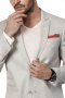 Mens Slim Fit Handmade Wool Tan Blazer