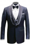 Custom Slim Fit Classic Sleek Black Tux Blazer